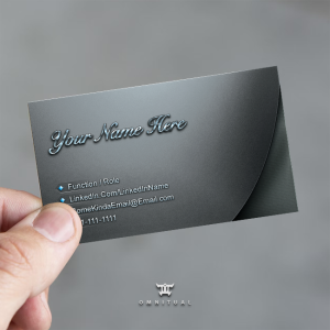 Carbon Business Card PSD